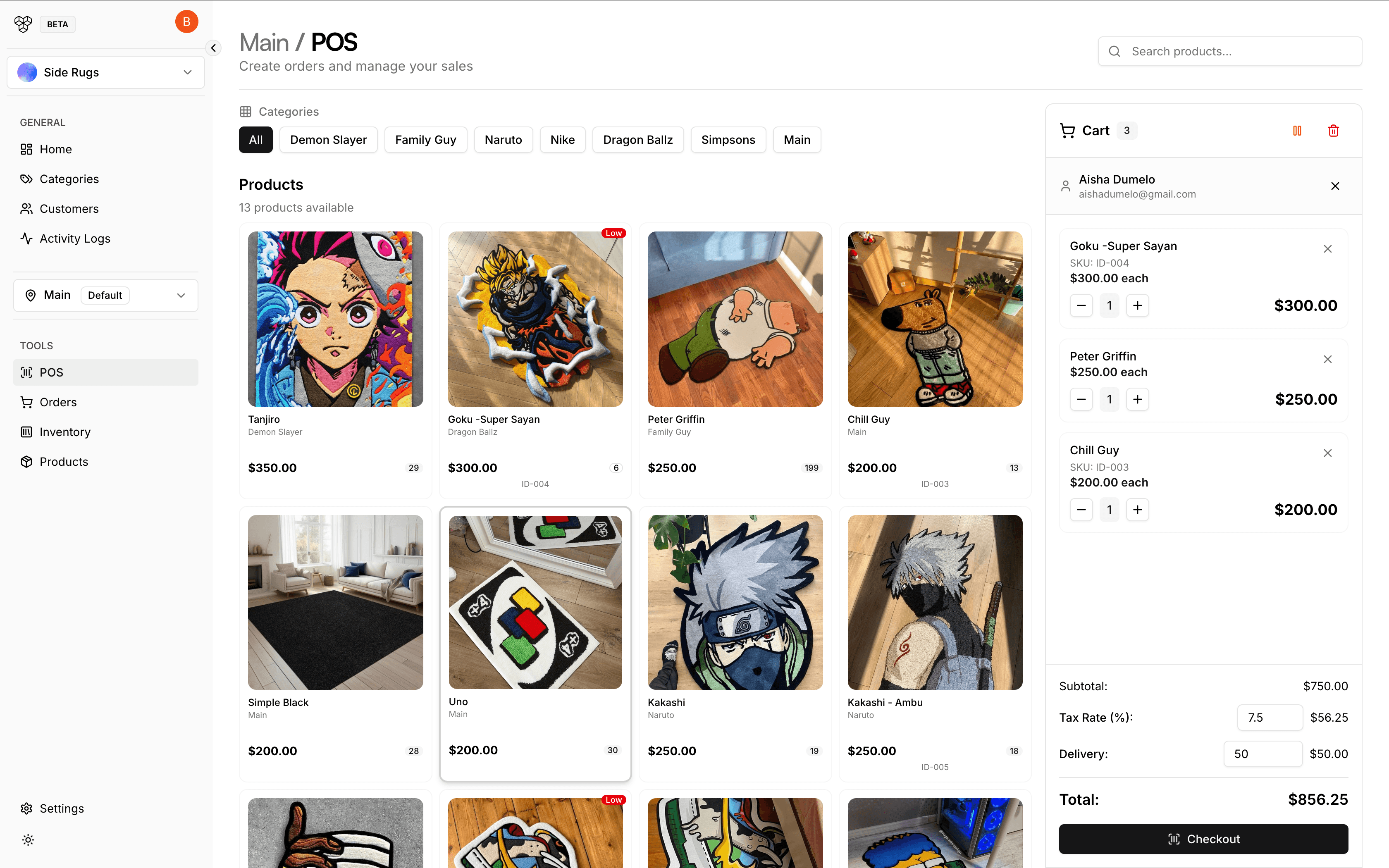 Point of Sale System
